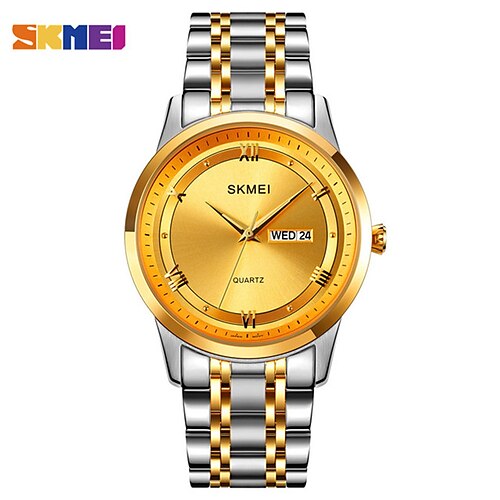SKMEI Quartz Watch for Men Analog Quartz Stylish Stylish Casual Waterproof Calendar Alloy Alloy Fashion
SKMEI Quartz Watch for Men Analog Quartz Stylish Stylish Casual Waterproof Calendar Alloy Alloy Fashion