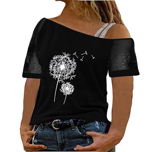 Women's Plus Size Tops T shirt Floral Cut Out Print Short Sleeve Boat Neck Streetwear Daily Going out Polyester Spring Summer Green Blue
Women's Plus Size Tops T shirt Floral Cut Out Print Short Sleeve Boat Neck Streetwear Daily Going out Polyester Spring Summer Green Blue