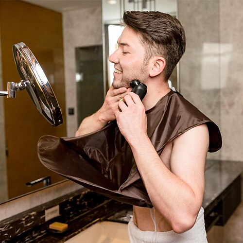 Beard Bib Beard Apron, Beard Hair Catcher for Men Shaving Trimming, Non-Stick Beard Cape Grooming Cloth, Waterproof, Best Gifts for Men
Beard Bib Beard Apron, Beard Hair Catcher for Men Shaving Trimming, Non-Stick Beard Cape Grooming Cloth, Waterproof, Best Gifts for Men