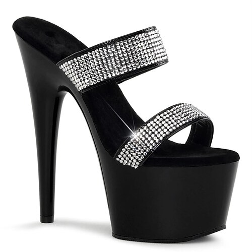 Mulheres Sandálias Festa Praia Presilha Stiletto Ponta Redonda Peep Toe Pele PU Mocassim Cor Sólida Preto
Mulheres Sandálias Festa Praia Presilha Stiletto Ponta Redonda Peep Toe Pele PU Mocassim Cor Sólida Preto