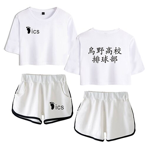 Inspired by Haikyuu Hinata Syouyou Outfits Crop Top 100% Polyester Anime Harajuku Graphic Shorts For Women's
Inspired by Haikyuu Hinata Syouyou Outfits Crop Top 100% Polyester Anime Harajuku Graphic Shorts For Women's