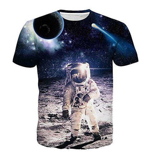 Kids Boys T shirt Galaxy Outdoor 3D Print Short Sleeve Active 3-12 Years Spring Blue
Kids Boys T shirt Galaxy Outdoor 3D Print Short Sleeve Active 3-12 Years Spring Blue