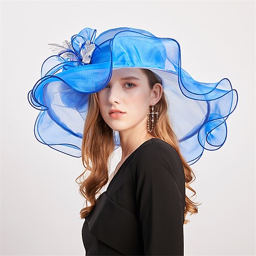 Women's Chic Modern Bucket Hat Sun Hat Party Dailywear Holiday Floral Floral Gold Blue Hat Portable Windproof Comfort
Women's Chic Modern Bucket Hat Sun Hat Party Dailywear Holiday Floral Floral Gold Blue Hat Portable Windproof Comfort
