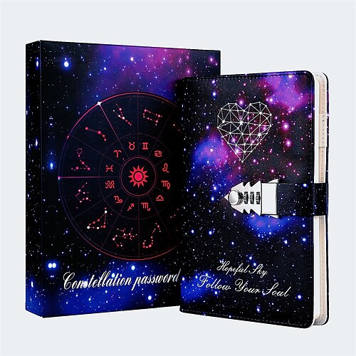 Lined Notebook Lined A5 5.8×8.3 Inch Aesthetic PU SoftCover with Lock Button 200 Pages Notebook for School Office Business
Lined Notebook Lined A5 5.8×8.3 Inch Aesthetic PU SoftCover with Lock Button 200 Pages Notebook for School Office Business