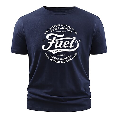 Men's T shirt Hot Stamping Letter Round Neck Casual Daily Print Short Sleeve Tops Simple Basic Blue Black Gray
Men's T shirt Hot Stamping Letter Round Neck Casual Daily Print Short Sleeve Tops Simple Basic Blue Black Gray