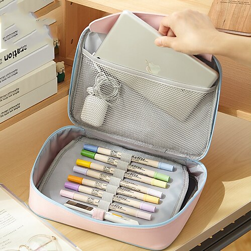 Pencil Cases Wear-Resistant Multifunction With Zipper Canvas for School Office Student
Pencil Cases Wear-Resistant Multifunction With Zipper Canvas for School Office Student