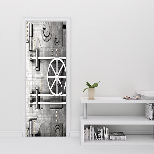 77/90x200cm Vintage Door Decoration Simulation Door Stickers Bedroom Living Room Door Renovation Pvc Wall Stickers
77/90x200cm Vintage Door Decoration Simulation Door Stickers Bedroom Living Room Door Renovation Pvc Wall Stickers