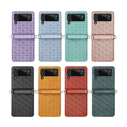 Phone Case For Samsung Galaxy Flip Z Flip 3 Flip Solid Colored Flower PU Leather
Phone Case For Samsung Galaxy Flip Z Flip 3 Flip Solid Colored Flower PU Leather