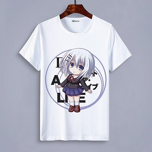 Inspired by Date A Live Tokisaki Kurumi Cosplay Costume T-shirt 100% Polyester Pattern Harajuku Graphic Kawaii T-shirt For Men's / Women's / Couple's
Inspired by Date A Live Tokisaki Kurumi Cosplay Costume T-shirt 100% Polyester Pattern Harajuku Graphic Kawaii T-shirt For Men's / Women's / Couple's