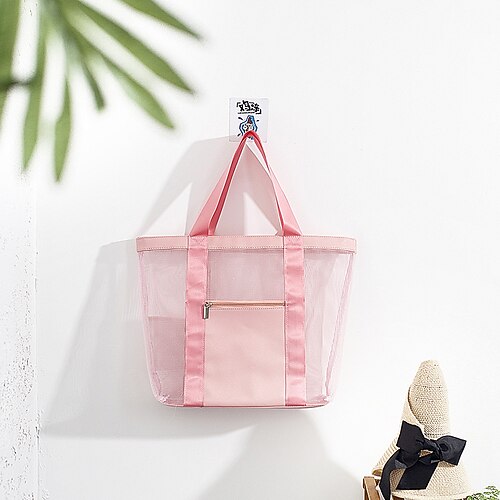 Travel Beach Bag Storage Bag Portable Outdoor Wash Swimming Bag Mesh Storage Bag Travel Bag
Travel Beach Bag Storage Bag Portable Outdoor Wash Swimming Bag Mesh Storage Bag Travel Bag
