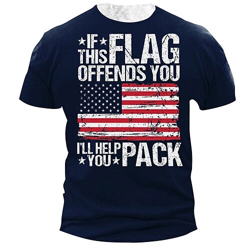 Men's Unisex T shirt 3D Print Graphic Prints National Flag Letter Crew Neck Street Daily Print Short Sleeve Tops Casual Designer Big and Tall Papa T Shirts Black / Summer
Men's Unisex T shirt 3D Print Graphic Prints National Flag Letter Crew Neck Street Daily Print Short Sleeve Tops Casual Designer Big and Tall Papa T Shirts Black / Summer