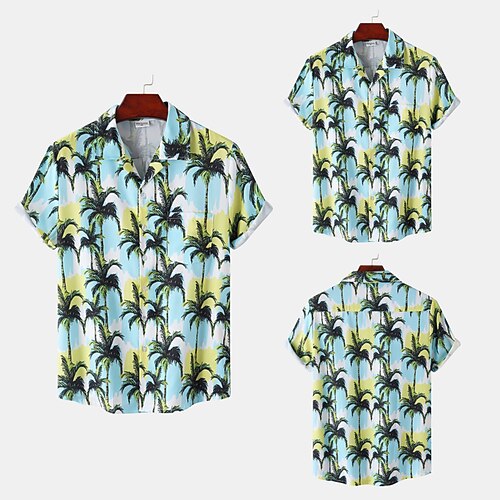 Men's Shirt Other Prints Tree Geometry Turndown Home Street Print Short Sleeve Tops 2pcs Ethnic Style Vintage Streetwear western style Blue / White
Men's Shirt Other Prints Tree Geometry Turndown Home Street Print Short Sleeve Tops 2pcs Ethnic Style Vintage Streetwear western style Blue / White