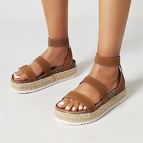 Damen Sandalen Täglich Sommer Keilabsatz Offene Spitze Minimalismus PU Leder Knöchelriemen Einfarbig Kamel Schwarz Rosa
Damen Sandalen Täglich Sommer Keilabsatz Offene Spitze Minimalismus PU Leder Knöchelriemen Einfarbig Kamel Schwarz Rosa