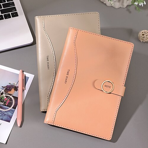 Lined Notebook Lined A5 5.8×8.3 Inch Solid Color PU SoftCover with Lock Button 256 Pages Notebook for School Office Business
Lined Notebook Lined A5 5.8×8.3 Inch Solid Color PU SoftCover with Lock Button 256 Pages Notebook for School Office Business