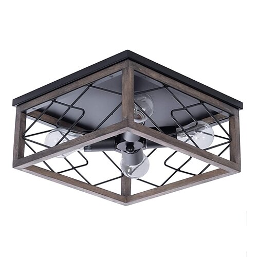13 cm Geometric Shapes Ceiling Light LED Wood Metal Geometrical Black Traditional / Classic 220-240V
13 cm Geometric Shapes Ceiling Light LED Wood Metal Geometrical Black Traditional / Classic 220-240V