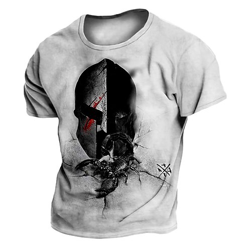 Men's Unisex T shirt 3D Print Graphic Portrait Crew Neck Street Daily Print Short Sleeve Tops Casual Designer Big and Tall Sports Gray
Men's Unisex T shirt 3D Print Graphic Portrait Crew Neck Street Daily Print Short Sleeve Tops Casual Designer Big and Tall Sports Gray