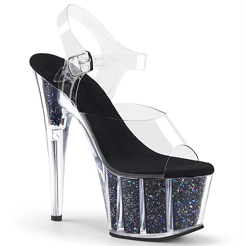 Women's Sandals Party Beach Buckle Pumps Round Toe Peep Toe PU Leather Loafer Solid Colored Black Silver Fuchsia
Women's Sandals Party Beach Buckle Pumps Round Toe Peep Toe PU Leather Loafer Solid Colored Black Silver Fuchsia
