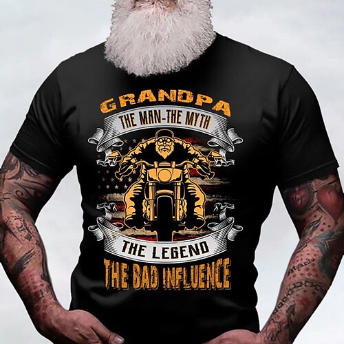 Men's Unisex T shirt 3D Print Graphic Prints Motorcycle Crew Neck Street Daily Print Short Sleeve Tops Casual Designer Big and Tall Papa T Shirts Black Army Green Navy Blue
Men's Unisex T shirt 3D Print Graphic Prints Motorcycle Crew Neck Street Daily Print Short Sleeve Tops Casual Designer Big and Tall Papa T Shirts Black Army Green Navy Blue