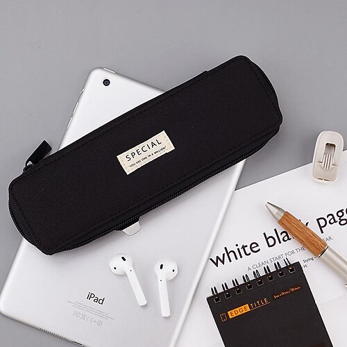 Pencil Cases Wear-Resistant Multifunction With Zipper Canvas for School Office Student
Pencil Cases Wear-Resistant Multifunction With Zipper Canvas for School Office Student