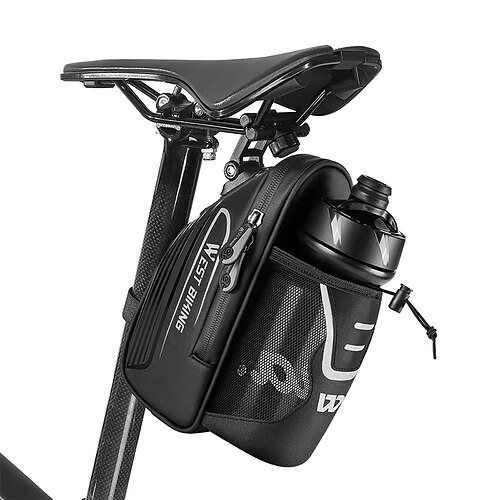 WEST BIKING 1.6 L Bike Saddle Bag Wearable Reflective Strips Outdoor Bike Bag Terylene Nylon Bicycle Bag Cycle Bag Cycling Triathlon
WEST BIKING 1.6 L Bike Saddle Bag Wearable Reflective Strips Outdoor Bike Bag Terylene Nylon Bicycle Bag Cycle Bag Cycling Triathlon
