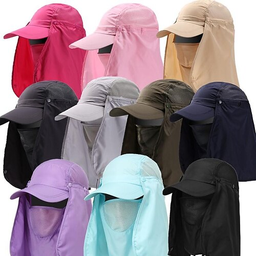 Men's Women's Sun Hat Fishing Hat Hiking Hat Boonie hat Wide Brim with Face Cover Neck Flap Summer Outdoor UV Sun Protection Sunscreen UV Protection Breathable Hat Watermelon Red ArmyGreen
Men's Women's Sun Hat Fishing Hat Hiking Hat Boonie hat Wide Brim with Face Cover Neck Flap Summer Outdoor UV Sun Protection Sunscreen UV Protection Breathable Hat Watermelon Red ArmyGreen