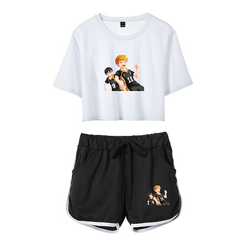 Inspired by Haikyuu Hinata Syouyou Outfits Crop Top 100% Polyester Anime Harajuku Graphic Shorts For Women's
Inspired by Haikyuu Hinata Syouyou Outfits Crop Top 100% Polyester Anime Harajuku Graphic Shorts For Women's