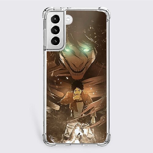 Attack on Titan Anime Phone Case For Samsung Galaxy A73 A53 A33 S22 Ultra Plus S21 FE S20 A72 A52 A42 Unique Design Protective Case Shockproof Dustproof Transparent Back Cover TPU
Attack on Titan Anime Phone Case For Samsung Galaxy A73 A53 A33 S22 Ultra Plus S21 FE S20 A72 A52 A42 Unique Design Protective Case Shockproof Dustproof Transparent Back Cover TPU