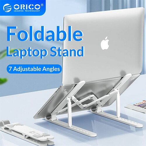 ORICO Portable Laptop Stand Riser Foldable Adjustable Notebook Holder Vertical Computer Stand desk 7 Angles for MacBook Tablets
ORICO Portable Laptop Stand Riser Foldable Adjustable Notebook Holder Vertical Computer Stand desk 7 Angles for MacBook Tablets