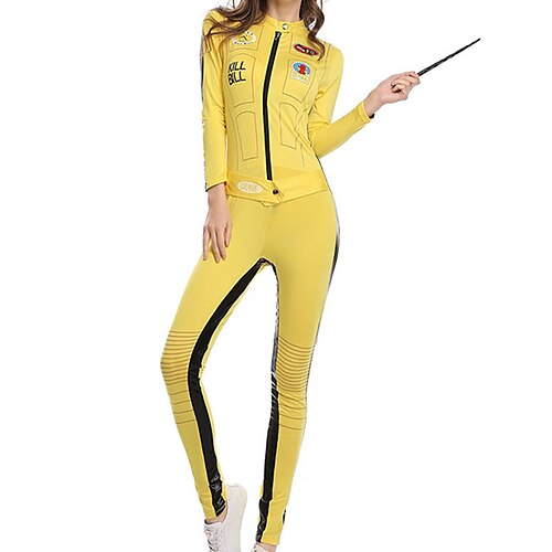 Kill Bill The Bride Zentai Suits Cosplay Costume Women's Movie Cosplay Cosplay Yellow Leotard / Onesie Masquerade Polyester
Kill Bill The Bride Zentai Suits Cosplay Costume Women's Movie Cosplay Cosplay Yellow Leotard / Onesie Masquerade Polyester
