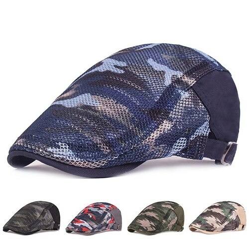 Men's Women's Sun Hat Hiking Hat Flat Cap Summer Outdoor UV Sun Protection Sunscreen UV Protection Breathable Hat Camouflage Mesh ArmyGreen Black khaki for Fishing Climbing Running / Quick Dry
Men's Women's Sun Hat Hiking Hat Flat Cap Summer Outdoor UV Sun Protection Sunscreen UV Protection Breathable Hat Camouflage Mesh ArmyGreen Black khaki for Fishing Climbing Running / Quick Dry