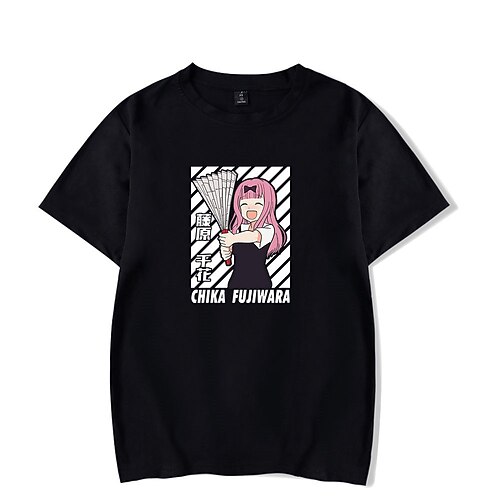 Inspired by Kaguya Sama: Love Is War Shinomiya Kaguya T-shirt Anime 100% Polyester Anime Harajuku Graphic Kawaii T-shirt For Men's / Women's / Couple's
Inspired by Kaguya Sama: Love Is War Shinomiya Kaguya T-shirt Anime 100% Polyester Anime Harajuku Graphic Kawaii T-shirt For Men's / Women's / Couple's