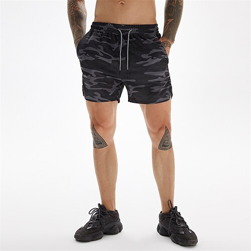 Men's Casual Shorts Knee Length Pants Casual Inelastic Camouflage Solid Color Quick Dry Mid Waist Green White Black Camouflage Gray L XL 2XL 3XL
Men's Casual Shorts Knee Length Pants Casual Inelastic Camouflage Solid Color Quick Dry Mid Waist Green White Black Camouflage Gray L XL 2XL 3XL