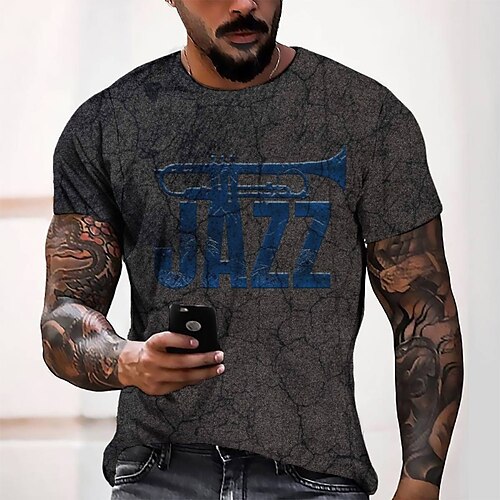 Men's Tee T shirt 3D Print Graphic Round Neck Casual Daily 3D Print Short Sleeve Tops Fashion Designer Cool Comfortable Green Blue White
Men's Tee T shirt 3D Print Graphic Round Neck Casual Daily 3D Print Short Sleeve Tops Fashion Designer Cool Comfortable Green Blue White