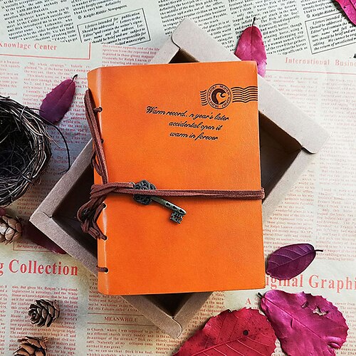 Lined Notebook Ruled A6 4.1×5.8 Inch Retro PU SoftCover Diary 320 Pages Notebook for School Office Business
Lined Notebook Ruled A6 4.1×5.8 Inch Retro PU SoftCover Diary 320 Pages Notebook for School Office Business