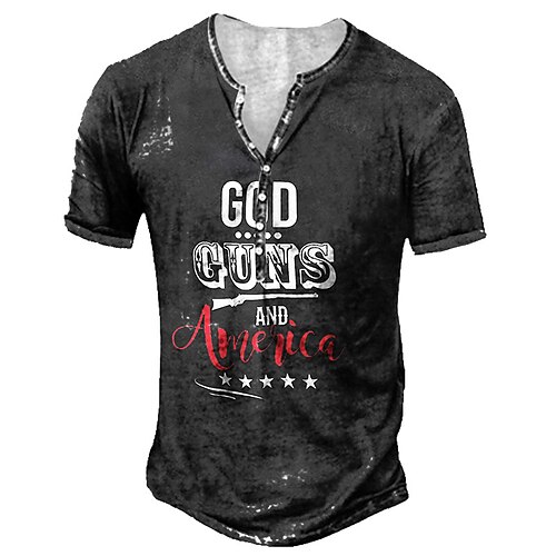 Men's Henley Shirt Tee T shirt 3D Print Graphic Letter Plus Size Henley Daily Sports Button-Down Print Short Sleeve Tops Basic Casual Vintage Designer Green Black
Men's Henley Shirt Tee T shirt 3D Print Graphic Letter Plus Size Henley Daily Sports Button-Down Print Short Sleeve Tops Basic Casual Vintage Designer Green Black