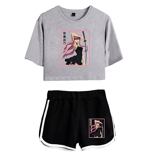 Inspired by Future Diary Gasai Yuno Outfits Crop Top 100% Polyester Anime Harajuku Graphic Shorts For Women's
Inspired by Future Diary Gasai Yuno Outfits Crop Top 100% Polyester Anime Harajuku Graphic Shorts For Women's