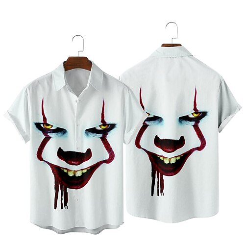 Men's Shirt 3D Print Graphic Turndown Casual Daily Short Sleeve Tops Casual Hawaiian White
Men's Shirt 3D Print Graphic Turndown Casual Daily Short Sleeve Tops Casual Hawaiian White