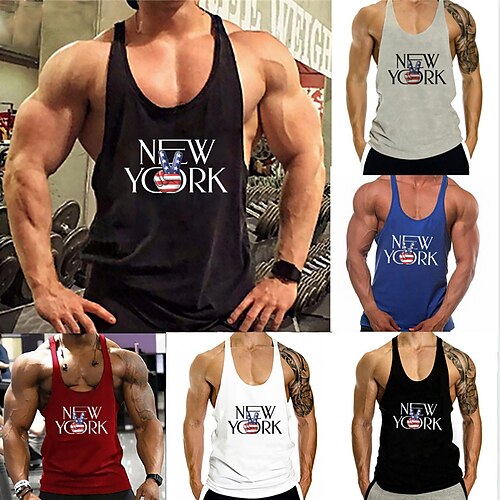 Men's Tank Top Vest Hot Stamping Graphic Prints Hand Letter Plus Size Crew Neck Daily Sports Print Sleeveless Tops Fashion Classic Designer Hawaiian Wine Blue White
Men's Tank Top Vest Hot Stamping Graphic Prints Hand Letter Plus Size Crew Neck Daily Sports Print Sleeveless Tops Fashion Classic Designer Hawaiian Wine Blue White