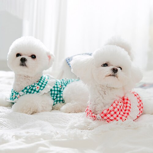 Dog Cat Vest Plaid / Check Fashion Cute Sports Casual / Daily Dog Clothes Puppy Clothes Dog Outfits Soft Green Blue Red Costume for Girl and Boy Dog Cloth XS S M L XL 2XL
Dog Cat Vest Plaid / Check Fashion Cute Sports Casual / Daily Dog Clothes Puppy Clothes Dog Outfits Soft Green Blue Red Costume for Girl and Boy Dog Cloth XS S M L XL 2XL