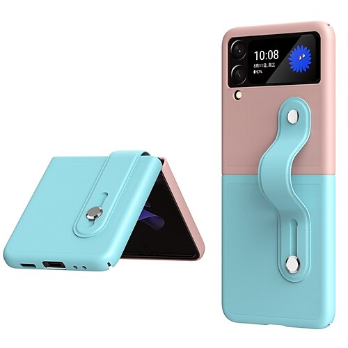 Phone Case For Samsung Galaxy Flip Z Flip 3 Flip with Wrist Strap Kickstand Tile Geometric Pattern PU Leather
Phone Case For Samsung Galaxy Flip Z Flip 3 Flip with Wrist Strap Kickstand Tile Geometric Pattern PU Leather