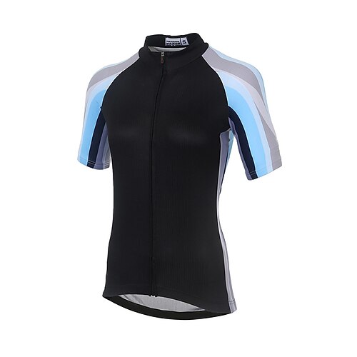 21Grams Women's Short Sleeve Cycling Jersey Summer Spandex Black Color Block Bike Top Mountain Bike MTB Road Bike Cycling Quick Dry Moisture Wicking Sports Clothing Apparel / Athleisure
21Grams Women's Short Sleeve Cycling Jersey Summer Spandex Black Color Block Bike Top Mountain Bike MTB Road Bike Cycling Quick Dry Moisture Wicking Sports Clothing Apparel / Athleisure