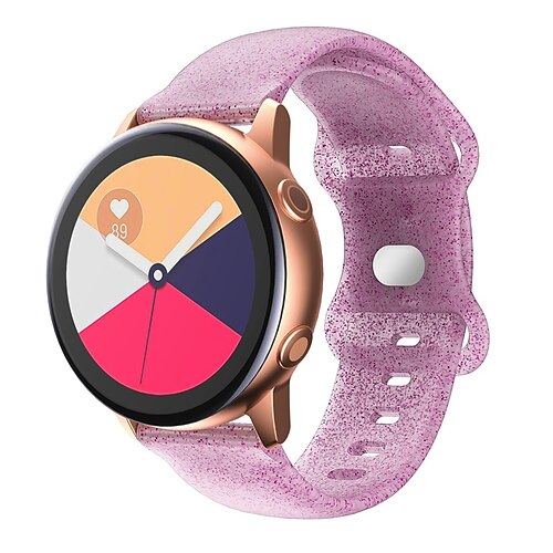 1 pcs Smart Watch Band for Samsung Galaxy Watch Active 2 40mm Watch Active 2 44mm Watch Active 40mm Silicone Smartwatch Strap Shockproof Breathable Sport Band Replacement Wristband
1 pcs Smart Watch Band for Samsung Galaxy Watch Active 2 40mm Watch Active 2 44mm Watch Active 40mm Silicone Smartwatch Strap Shockproof Breathable Sport Band Replacement Wristband