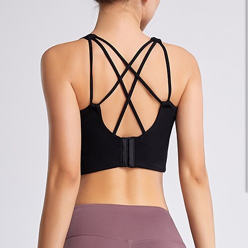 Damen Mittlere Unterstützung Sport Bustier bh Rückenfrei Herausnehmbares Polster BH-Oberteil Gefüttert Yoga Fitness Fitnesstraining Atmungsaktiv Rasche Trocknung Komfortabel Schwarz Rosa Weiß Feste
Damen Mittlere Unterstützung Sport Bustier bh Rückenfrei Herausnehmbares Polster BH-Oberteil Gefüttert Yoga Fitness Fitnesstraining Atmungsaktiv Rasche Trocknung Komfortabel Schwarz Rosa Weiß Feste