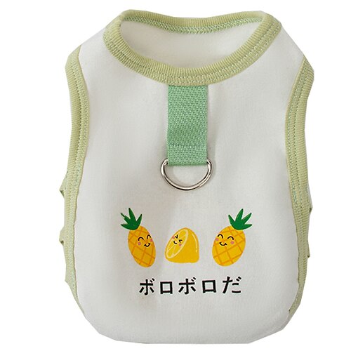 Dog Cat Vest Fruit Fashion Cute Sports Casual / Daily Dog Clothes Puppy Clothes Dog Outfits Soft White Costume for Girl and Boy Dog Cloth XS S M L XL 2XL
Dog Cat Vest Fruit Fashion Cute Sports Casual / Daily Dog Clothes Puppy Clothes Dog Outfits Soft White Costume for Girl and Boy Dog Cloth XS S M L XL 2XL