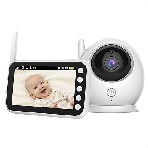 Wireless Baby Monitor Camera 4.3 Inch Screen Night Vision Video Nanny Security Babyphone Baba Feeding Electronic PTZ Infant Cam
Wireless Baby Monitor Camera 4.3 Inch Screen Night Vision Video Nanny Security Babyphone Baba Feeding Electronic PTZ Infant Cam