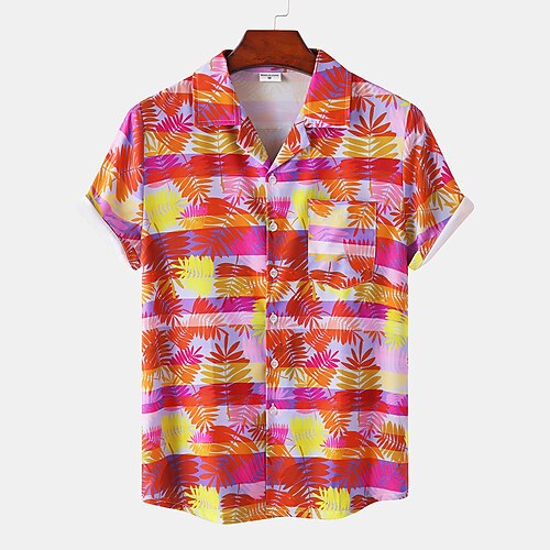 Men's Shirt 3D Print Graphic Prints Classic Collar Casual Daily Print Short Sleeve Tops Casual Fashion Hawaiian Blue-Green White Rainbow / Summer / Beach
Men's Shirt 3D Print Graphic Prints Classic Collar Casual Daily Print Short Sleeve Tops Casual Fashion Hawaiian Blue-Green White Rainbow / Summer / Beach