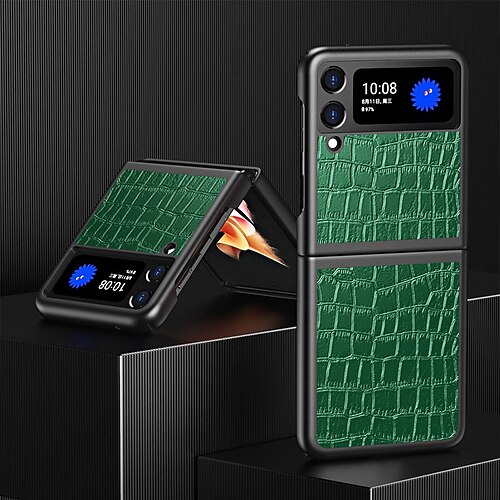 Phone Case For Samsung Galaxy Flip Z Flip 3 Flip Shockproof Dustproof Crocodile Skin Prints PU Leather
Phone Case For Samsung Galaxy Flip Z Flip 3 Flip Shockproof Dustproof Crocodile Skin Prints PU Leather