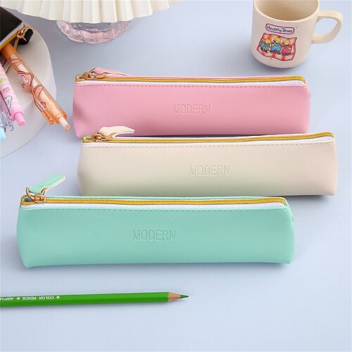 Pencil Cases Waterproof Slim Wear-Resistant PU Leather for School Office Business
Pencil Cases Waterproof Slim Wear-Resistant PU Leather for School Office Business