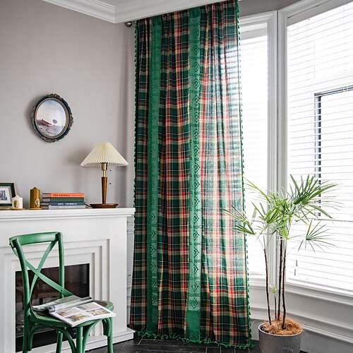 1 Panel Home Curtain Drapes Cotton Linen Semi-Blackout Room Darkening Ruffle Farmhouse Window Treatments Living Room Bedroom Nursery
1 Panel Home Curtain Drapes Cotton Linen Semi-Blackout Room Darkening Ruffle Farmhouse Window Treatments Living Room Bedroom Nursery
