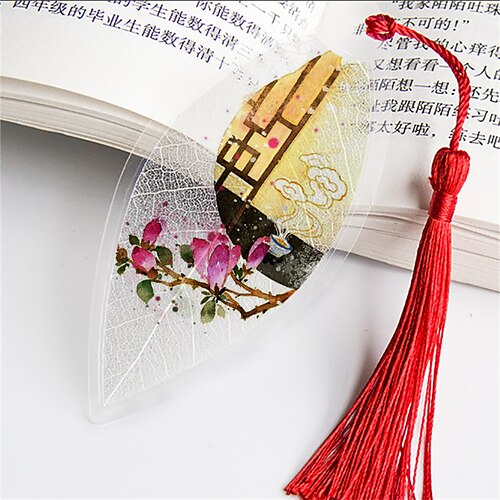 5 pcs Plastic Bookmark Plant Creative Pagination Mark PVC Retro Chinese Style Bookmark for Student 4.332.05 inch
5 pcs Plastic Bookmark Plant Creative Pagination Mark PVC Retro Chinese Style Bookmark for Student 4.332.05 inch